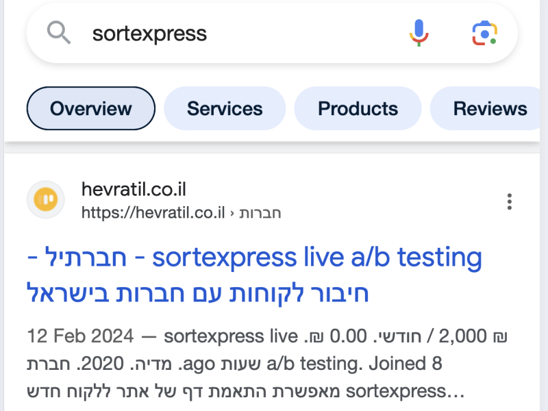 כתבת תדמית לחברות